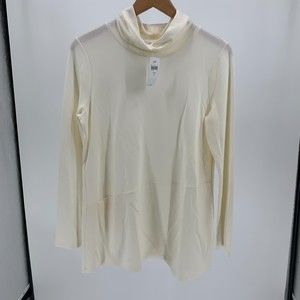 J. Jill long sleeve asymmetrical hem top small